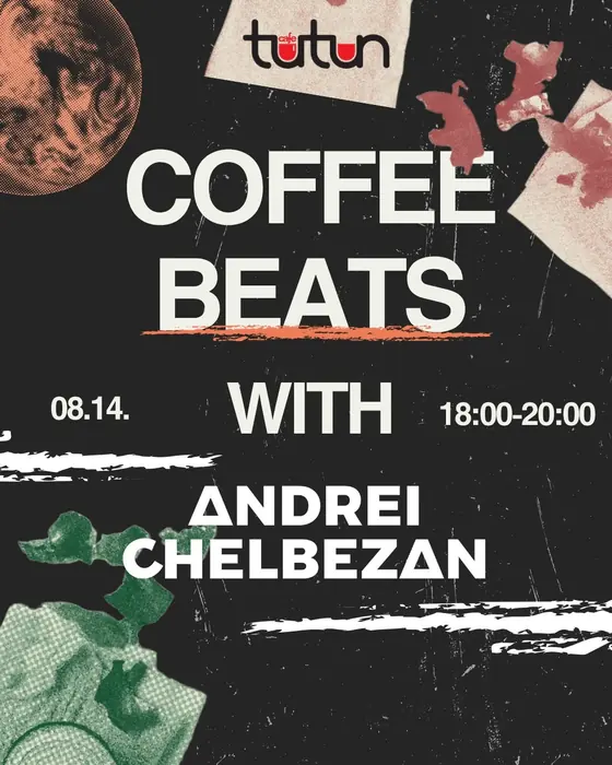Afiș Coffee Beats la Café Tutun